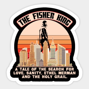 Fisher King Robin Williams Cult Classic Movie Sticker